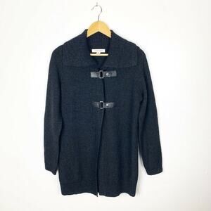 Ellen Tracy Size L Wool Blend Cardigan Sweater